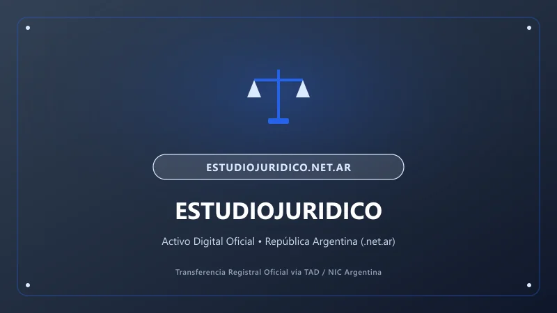 Composición visual de Estudiojuridico para el portal estudiojuridico.net.ar